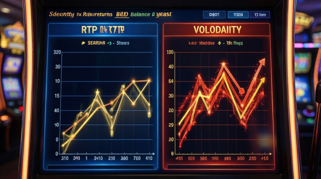 Как работают RTP и волатильность игровых автоматов - иллюстрация
