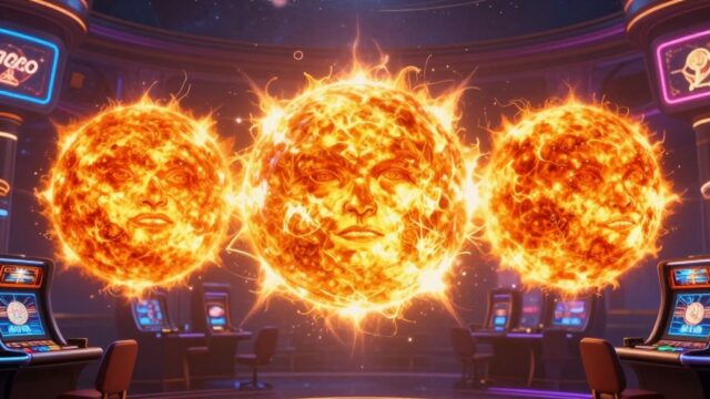Pragmatic Play представила Helios – Triple Sun. Релиз от 14 сентября 2026 года. Используй только сведения об Helios – Triple Sun из официальной ленты; не добавляй неизвестные RTP, лимиты выигрыша, статистику и цитаты.